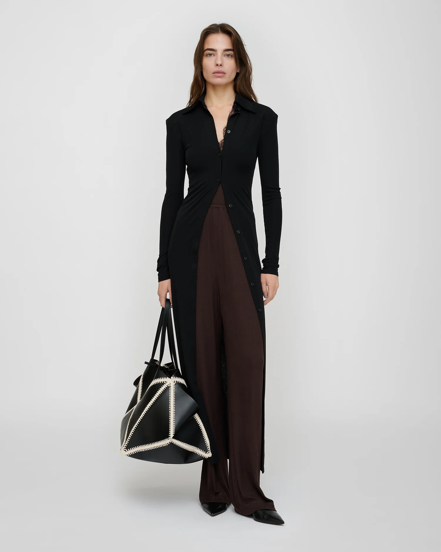 Dhara - Maxi dress - Black - Image 2