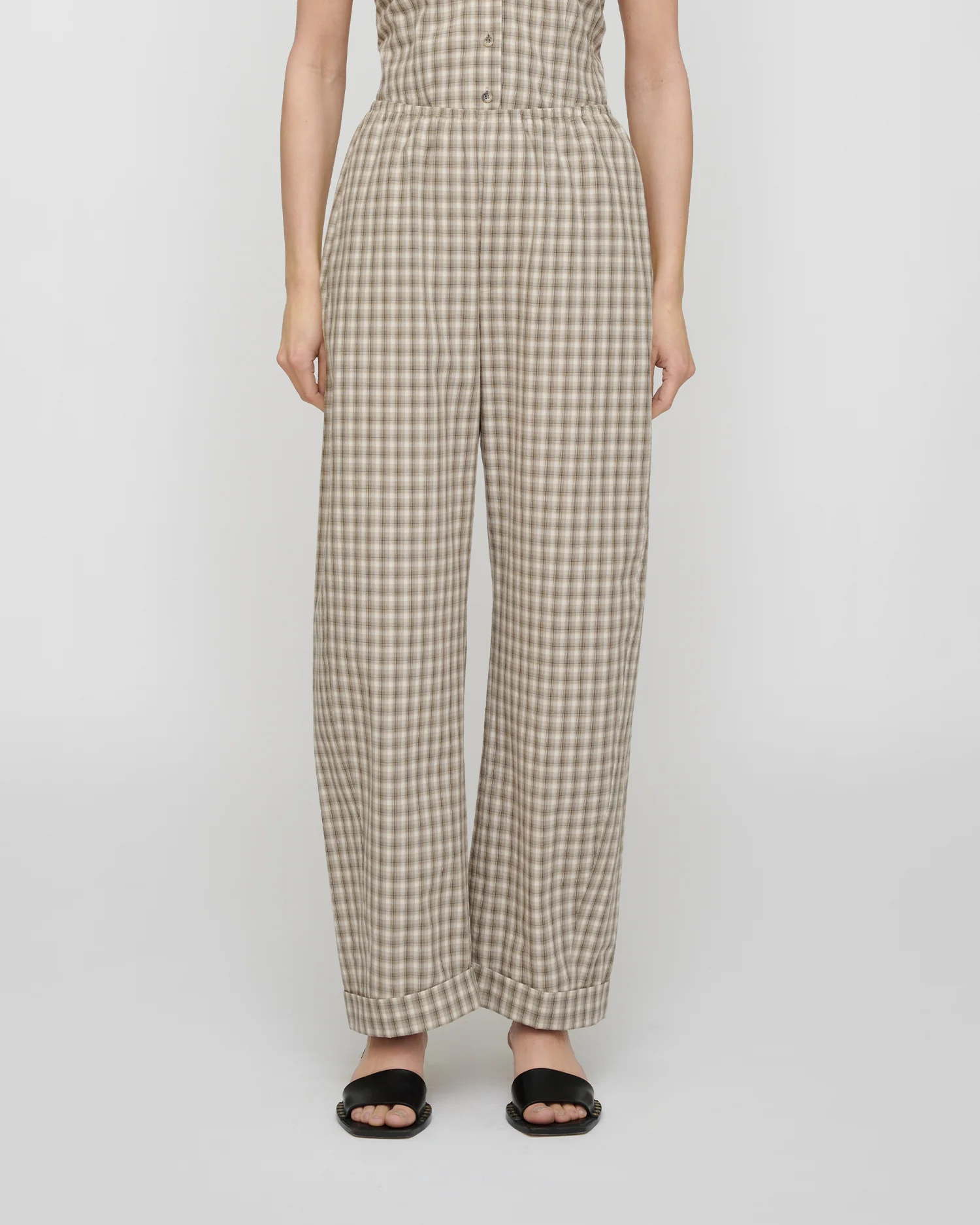Yayoi - Pants - Creme/Grey - Image 4