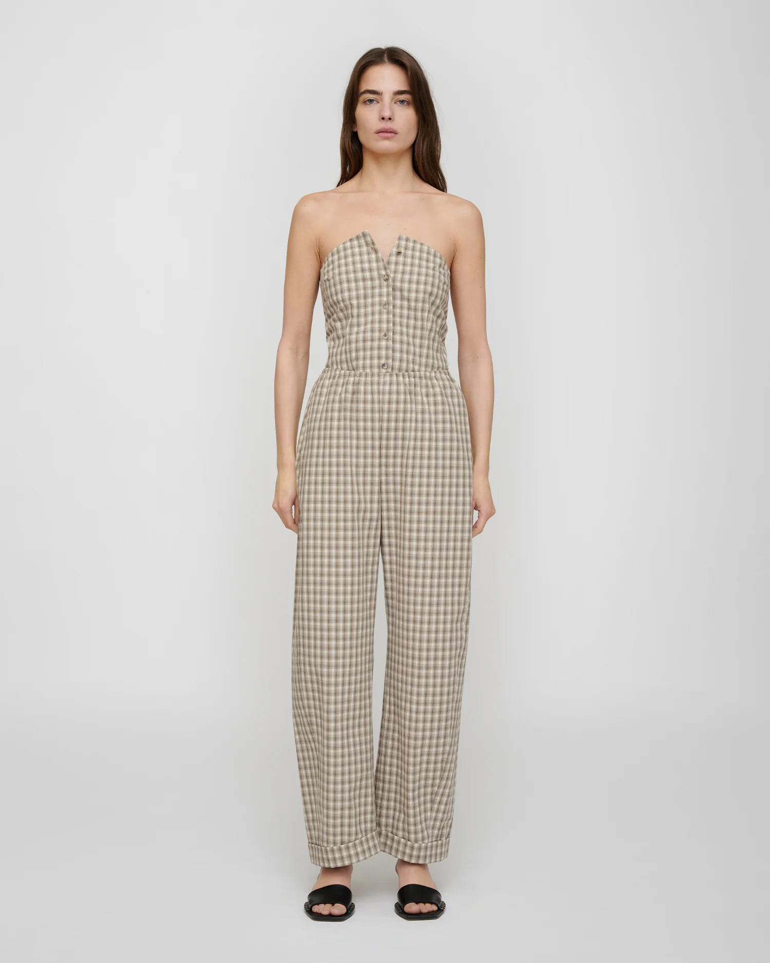 Yayoi - Pants - Creme/Grey - Image 5