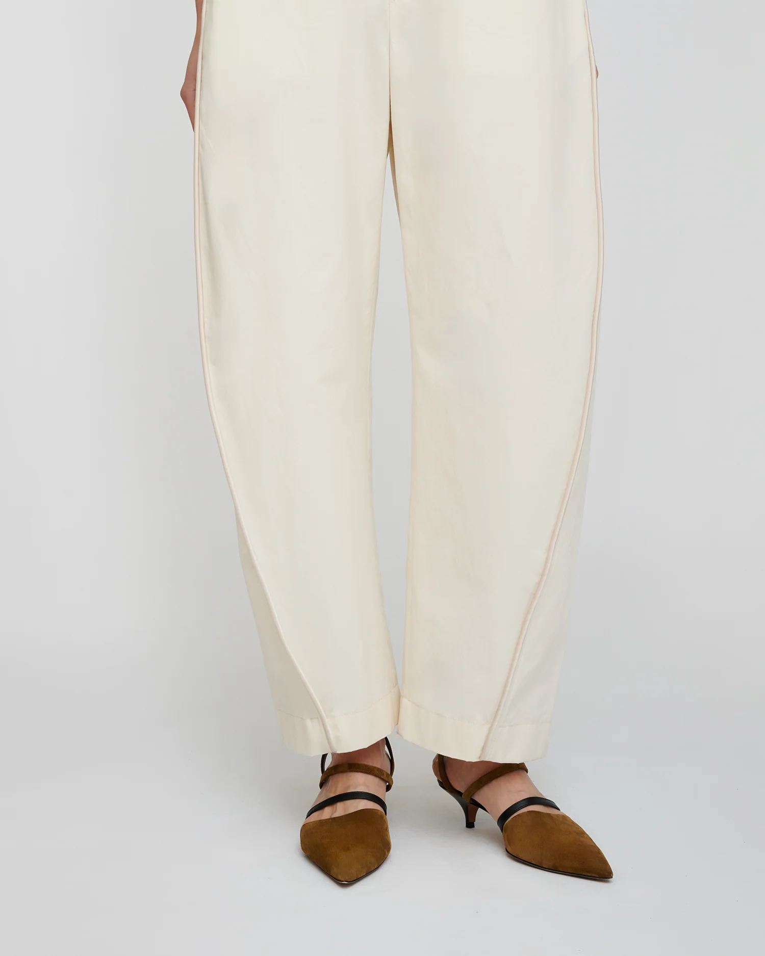 Oriana - Pants - Creme - Image 3