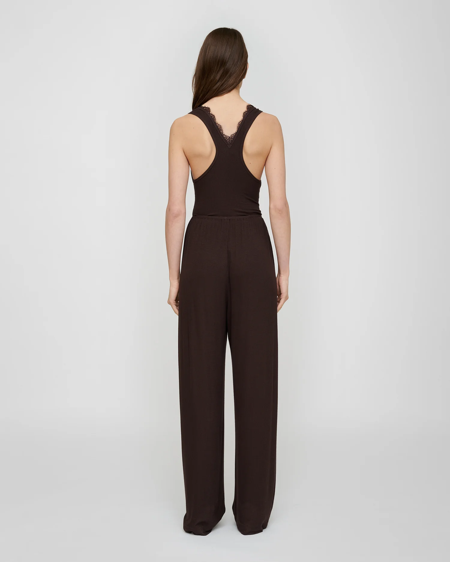 Zoela - Pants - Dark Brown - Image 3