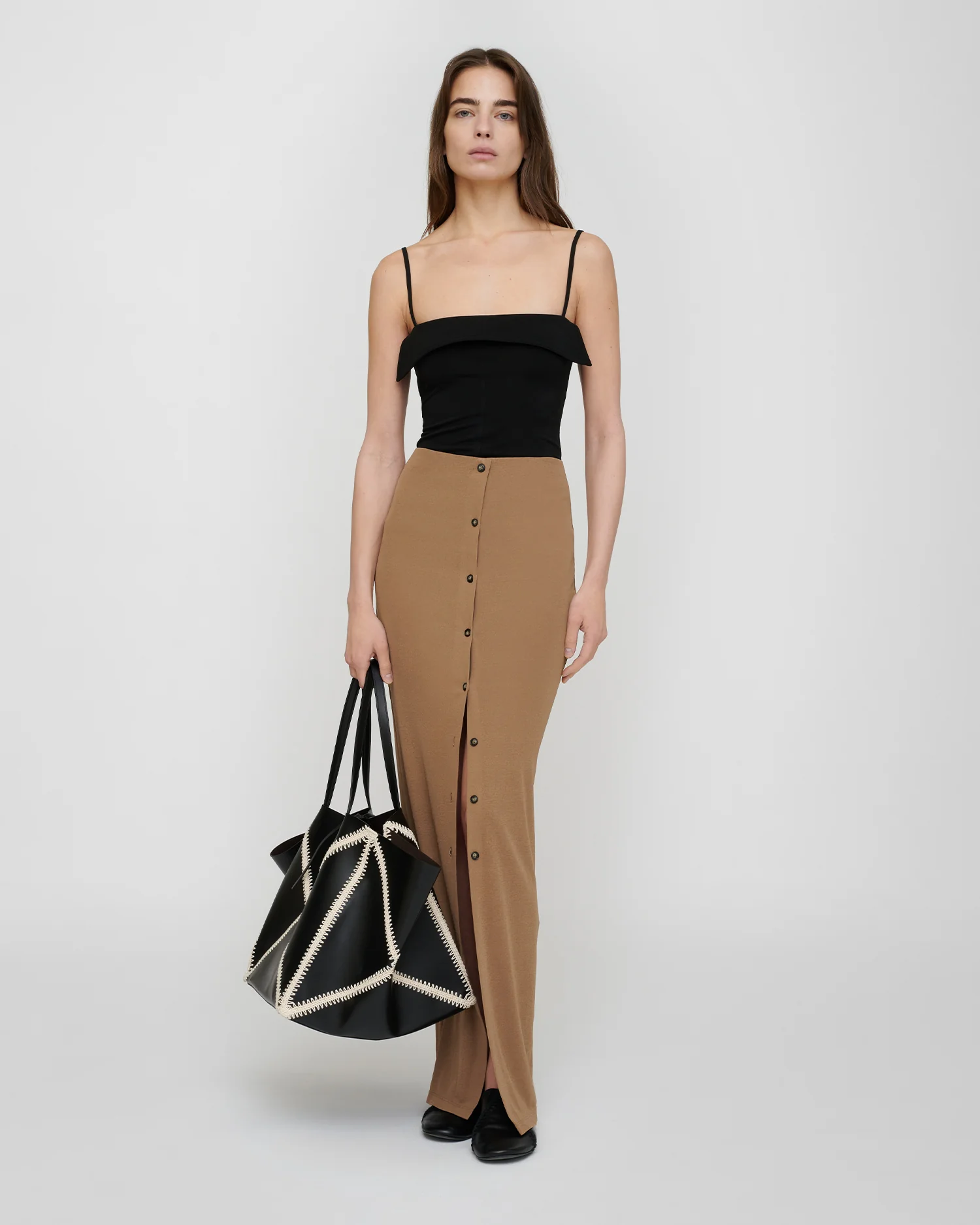 Mahika - Maxi skirt - Light Mocha - Image 5
