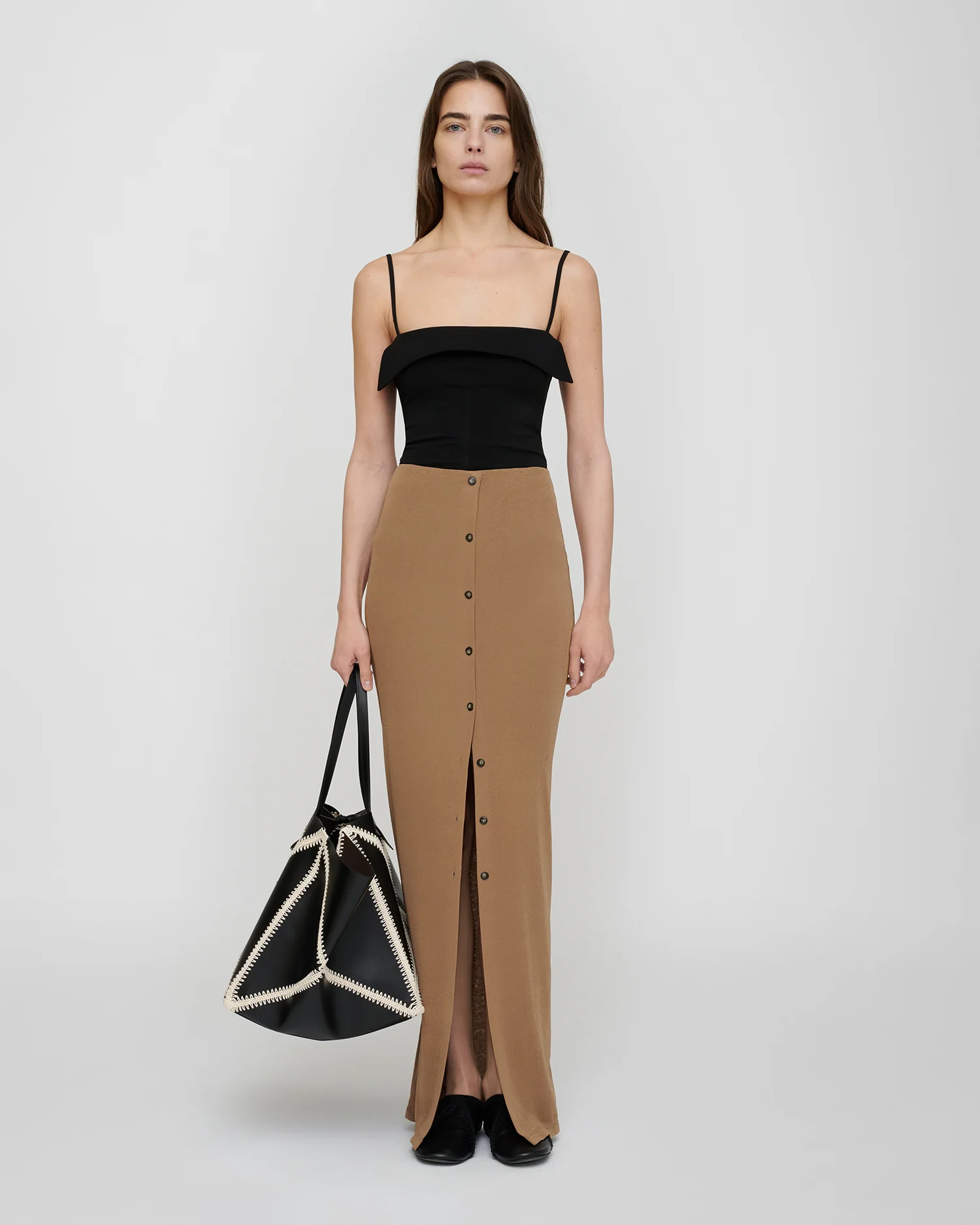 Mahika - Maxi skirt - Light Mocha - Image 6