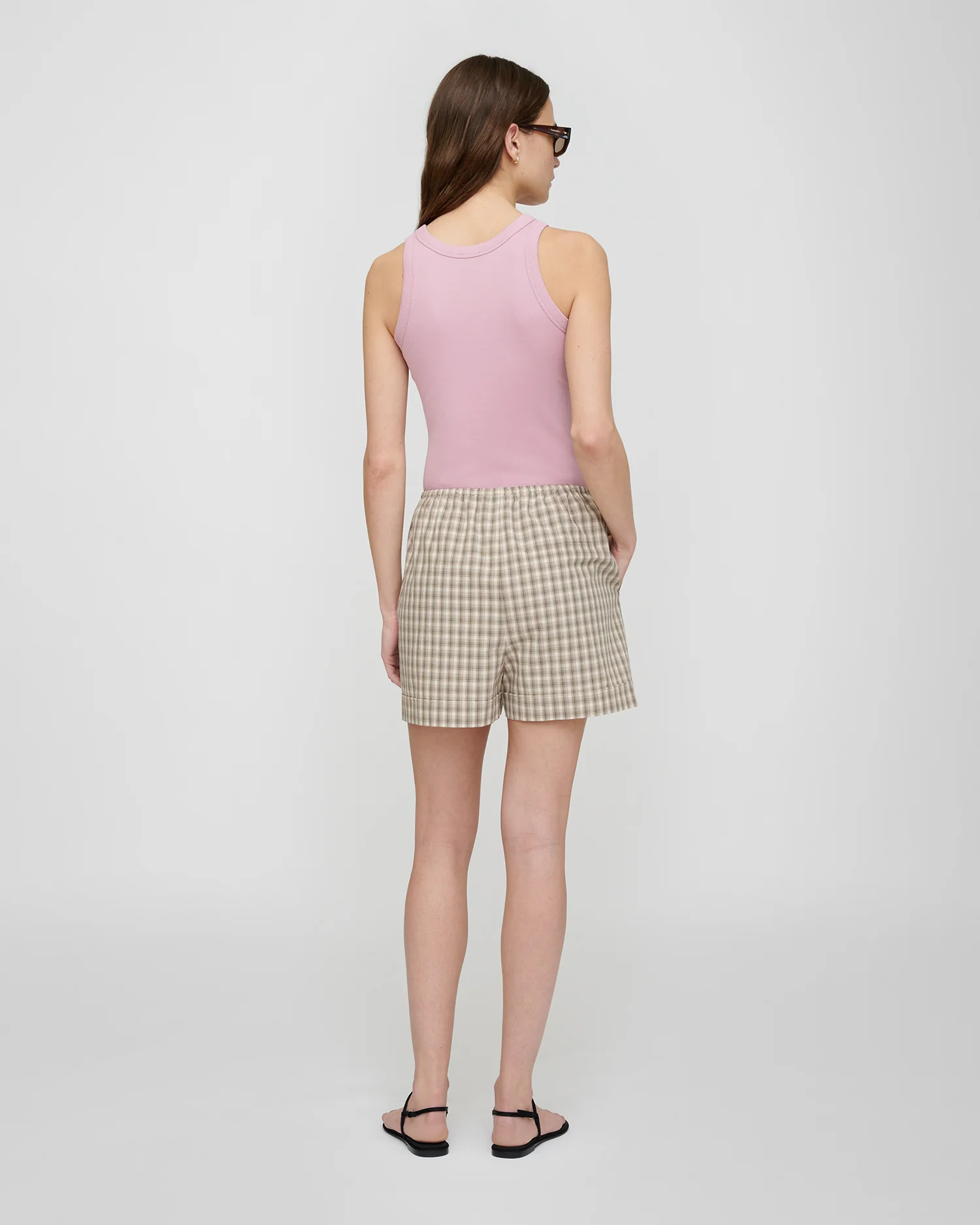 Hira - Shorts - Creme/Grey - Image 5