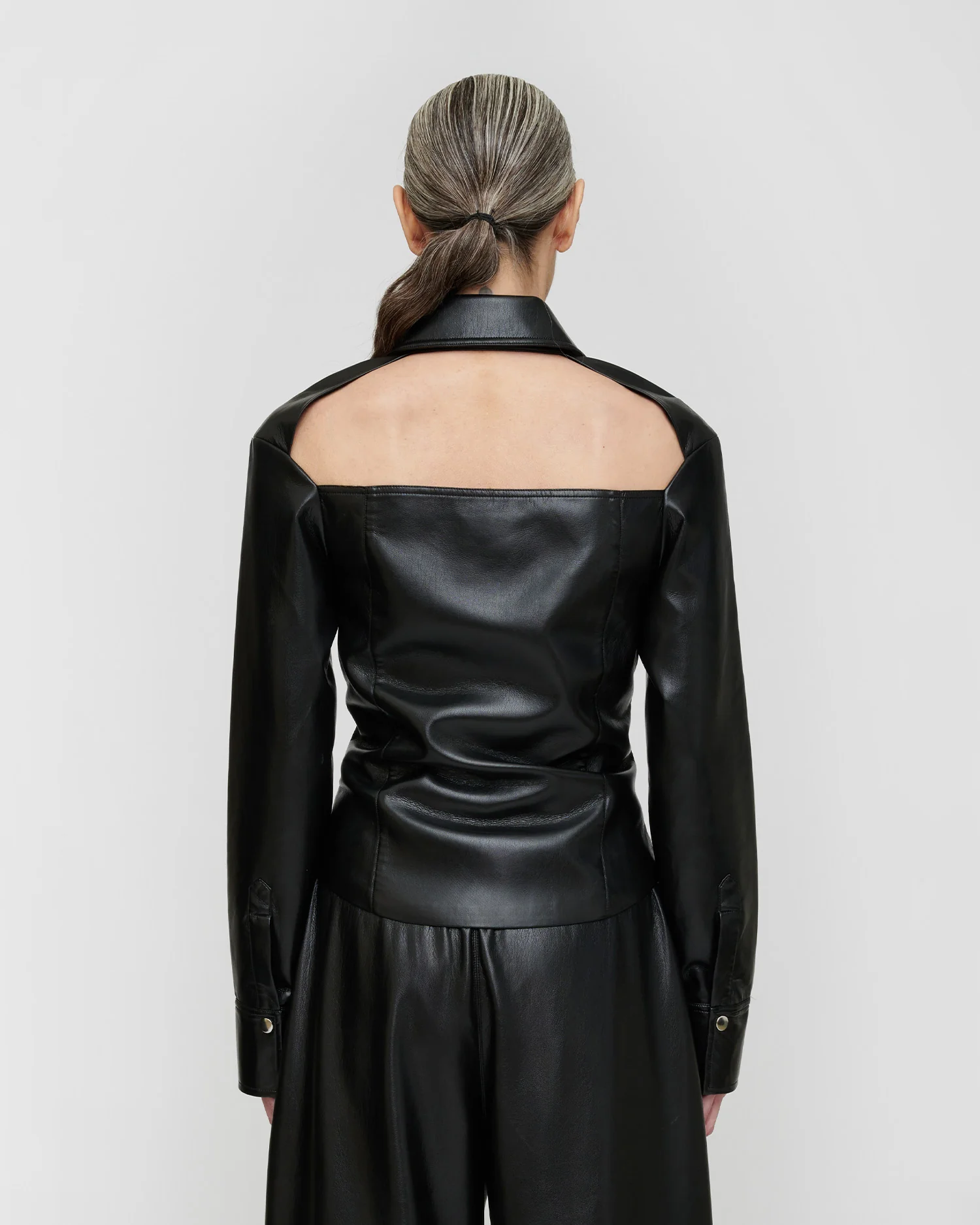 Izna - Okobor ™ shirt jacket - Black - Image 4