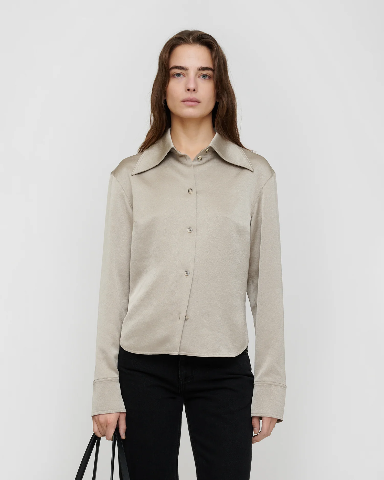 Anjana - Shirt - Silver