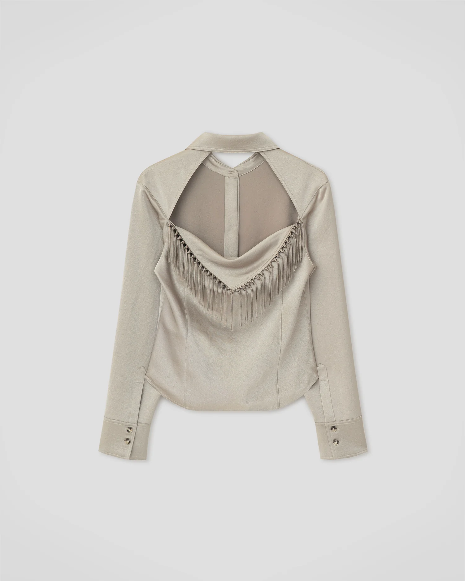 Anjana - Shirt - Silver - Image 6