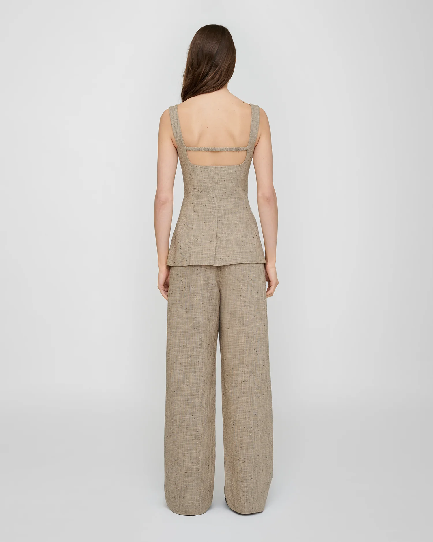 Akua - Vest - Beige/Black - Image 5