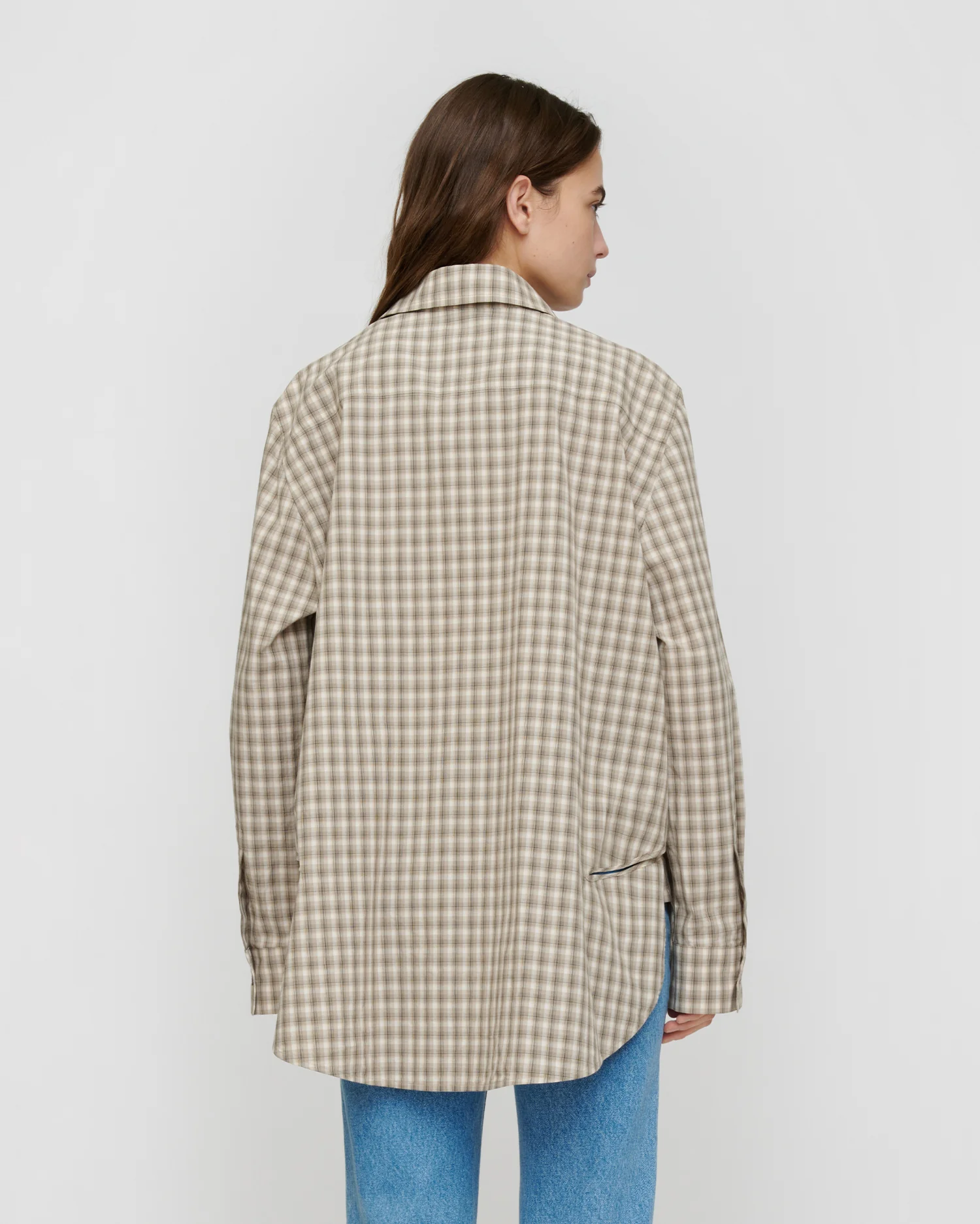 Atzi - Shirt - Creme/Grey - Image 5