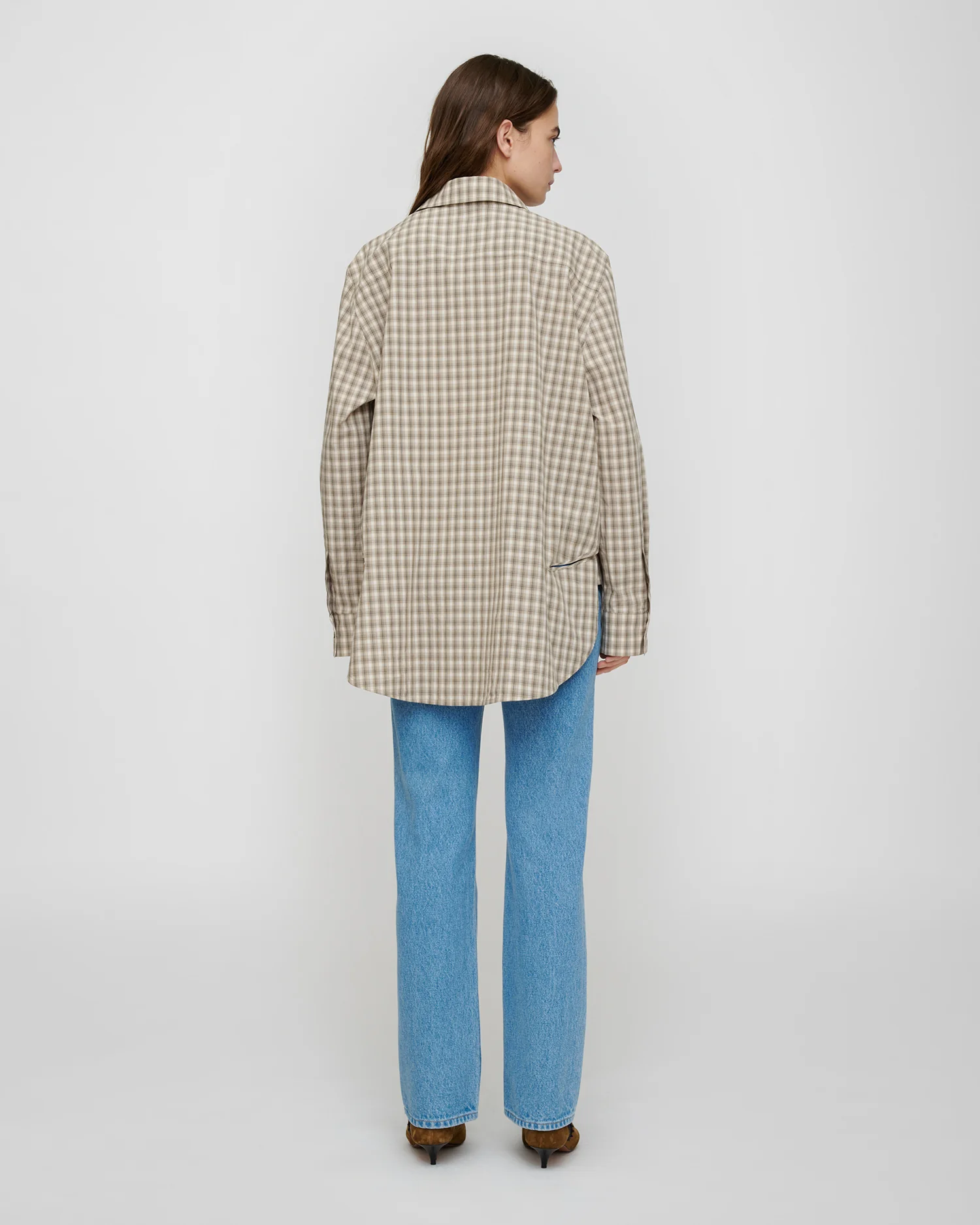 Atzi - Shirt - Creme/Grey - Image 6