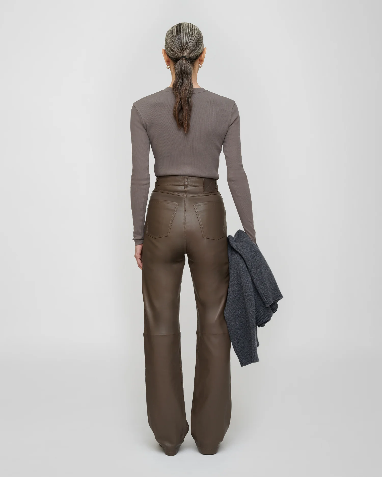 Tamsin - Long sleeve top - Grey - Image 5