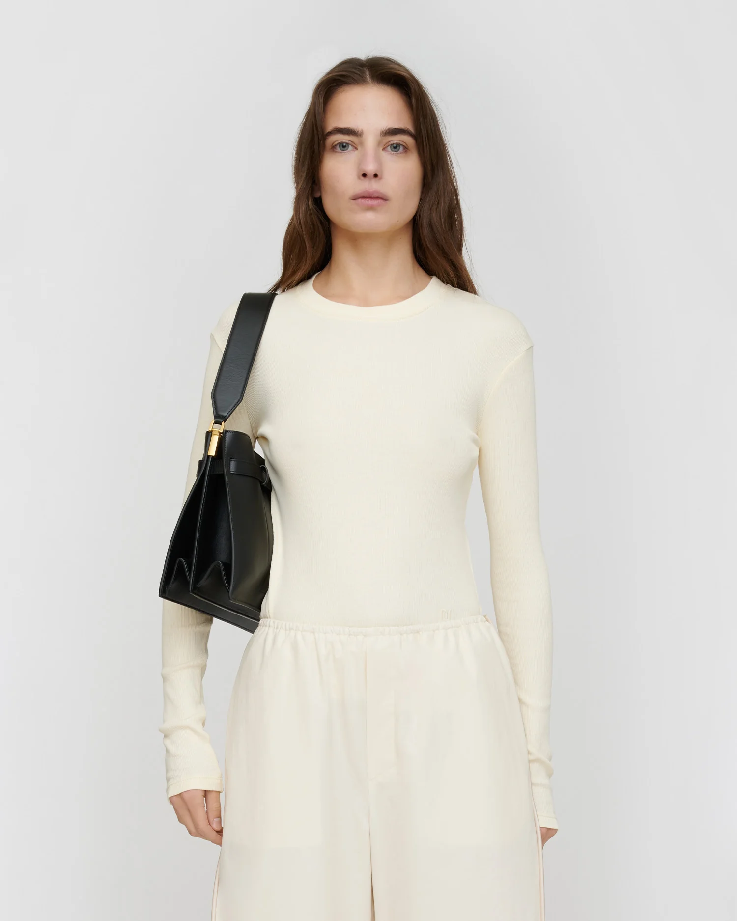 Tamsin - Long sleeve top - Creme